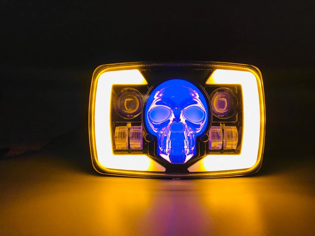 Skull Style Headlight Beam Upgraded Model Original Fitting For Honda CD70 / CG125 - Image 4