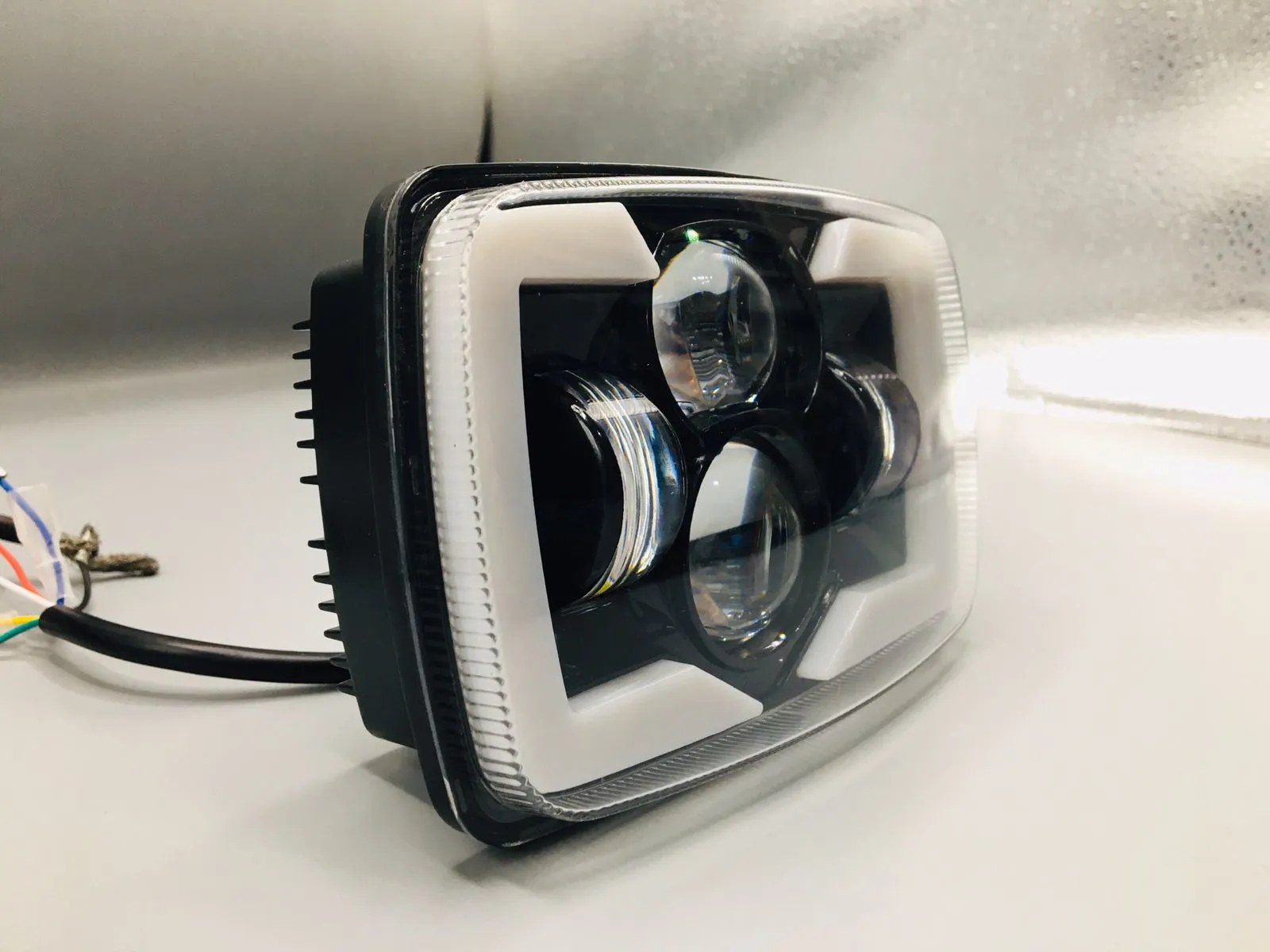 Bracket Style Headlight Beam Upgraded Model For Honda CD70 / CG125 - Image 3