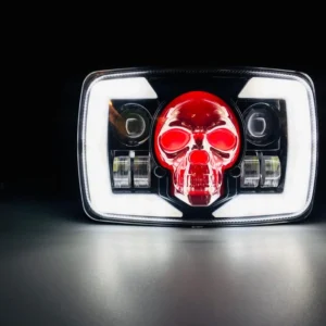 Skull Style Headlight Beam Upgraded Model Original Fitting For Honda CD70 / CG125