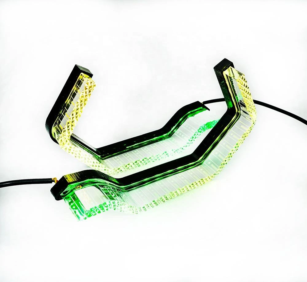 Universal Angel Eyes Retrofit APP Control RGB Crystal LED for Car Headlight 2 Pcs Set - Image 3